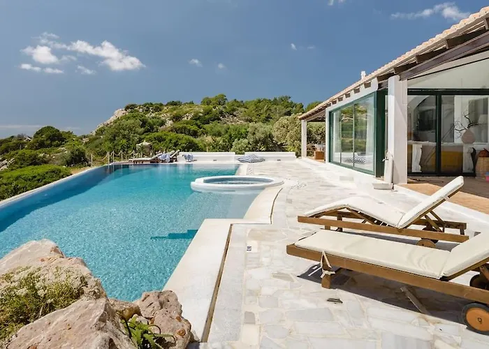 Olivos V.i.p Poolvilla Kritinia 别墅 *